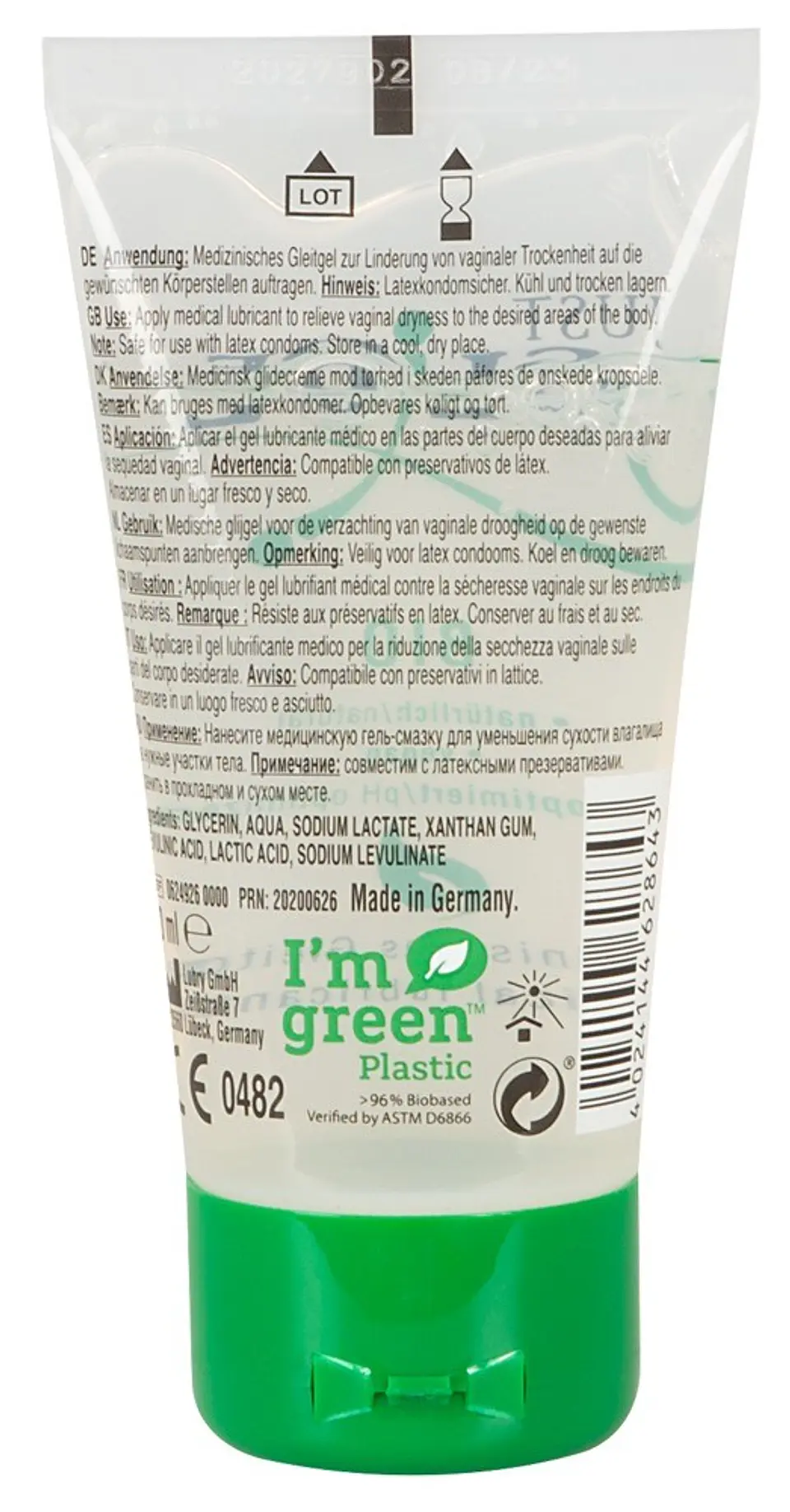 Lubrificante Just Glide Bio 50ml 2