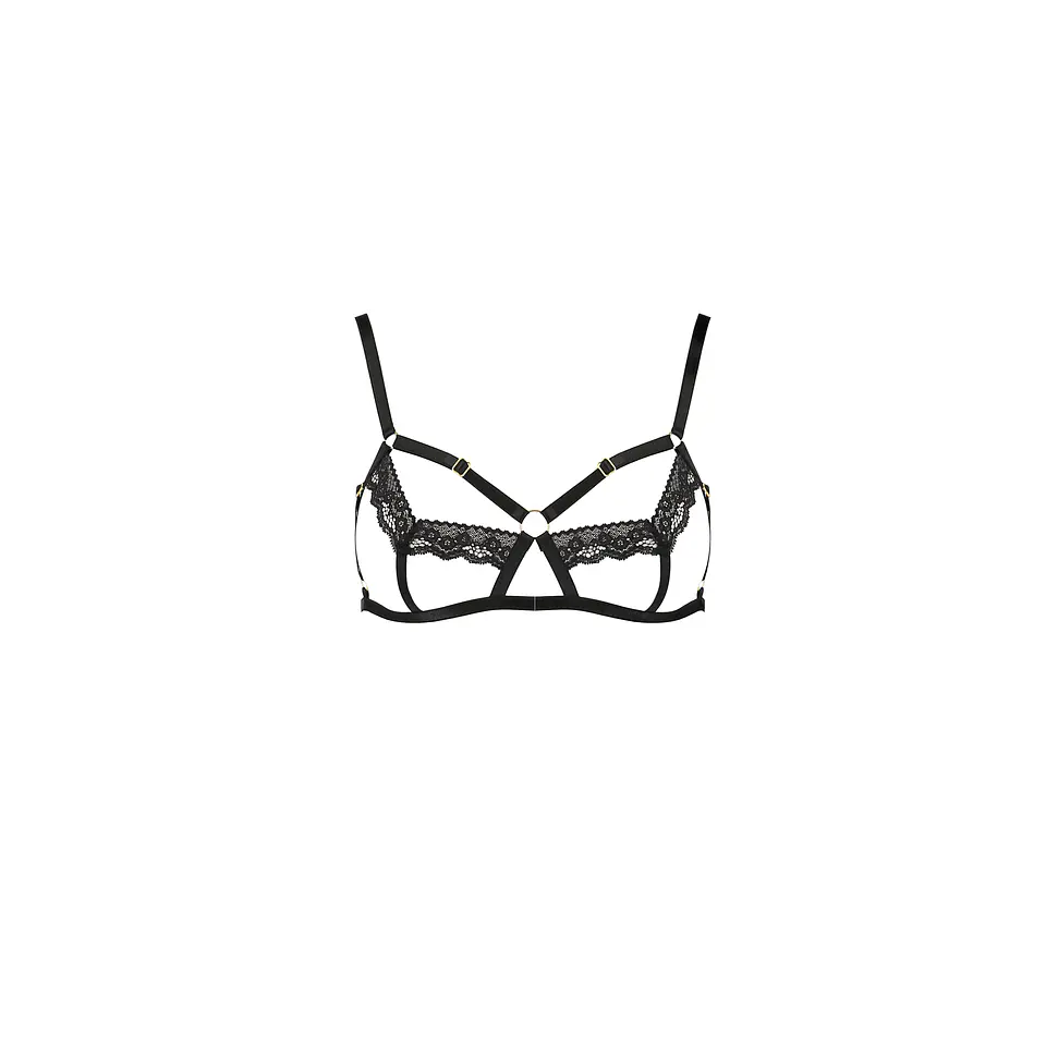 Sutiã Solon Preto Devil Collection Passion 1