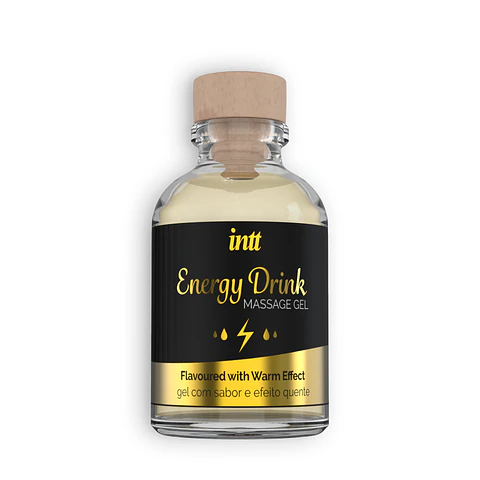 Gel de Massagem com Sabor a Bebida Energética Intt 30ml