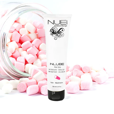 Lubrificante à Base de Água Marshmallow Inlube Nuei 100ml