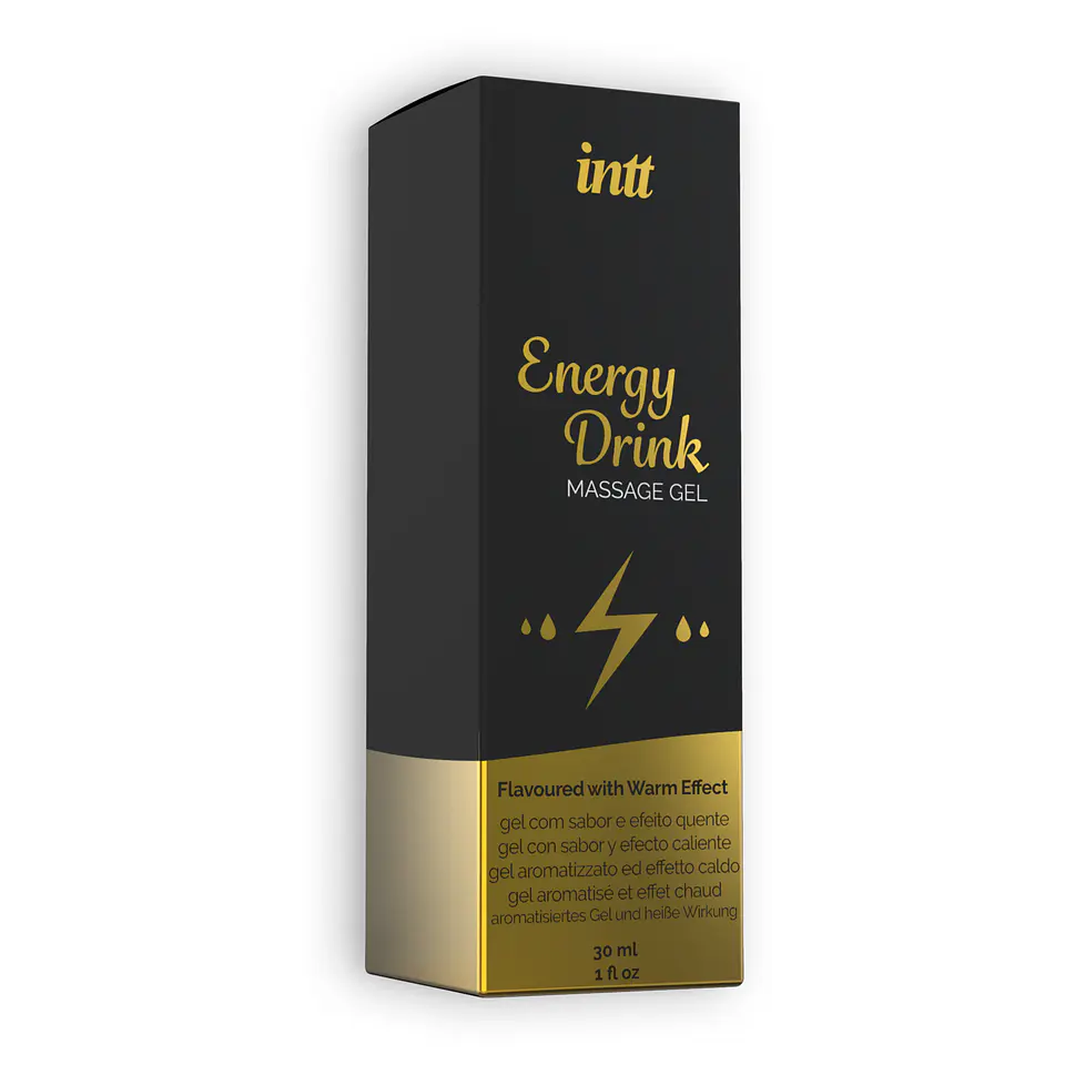 Gel de Massagem com Sabor a Bebida Energética Intt 30ml 3