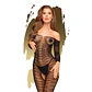 Catsuit Dreamy Diva Penthouse Preto - Thumbnail 1