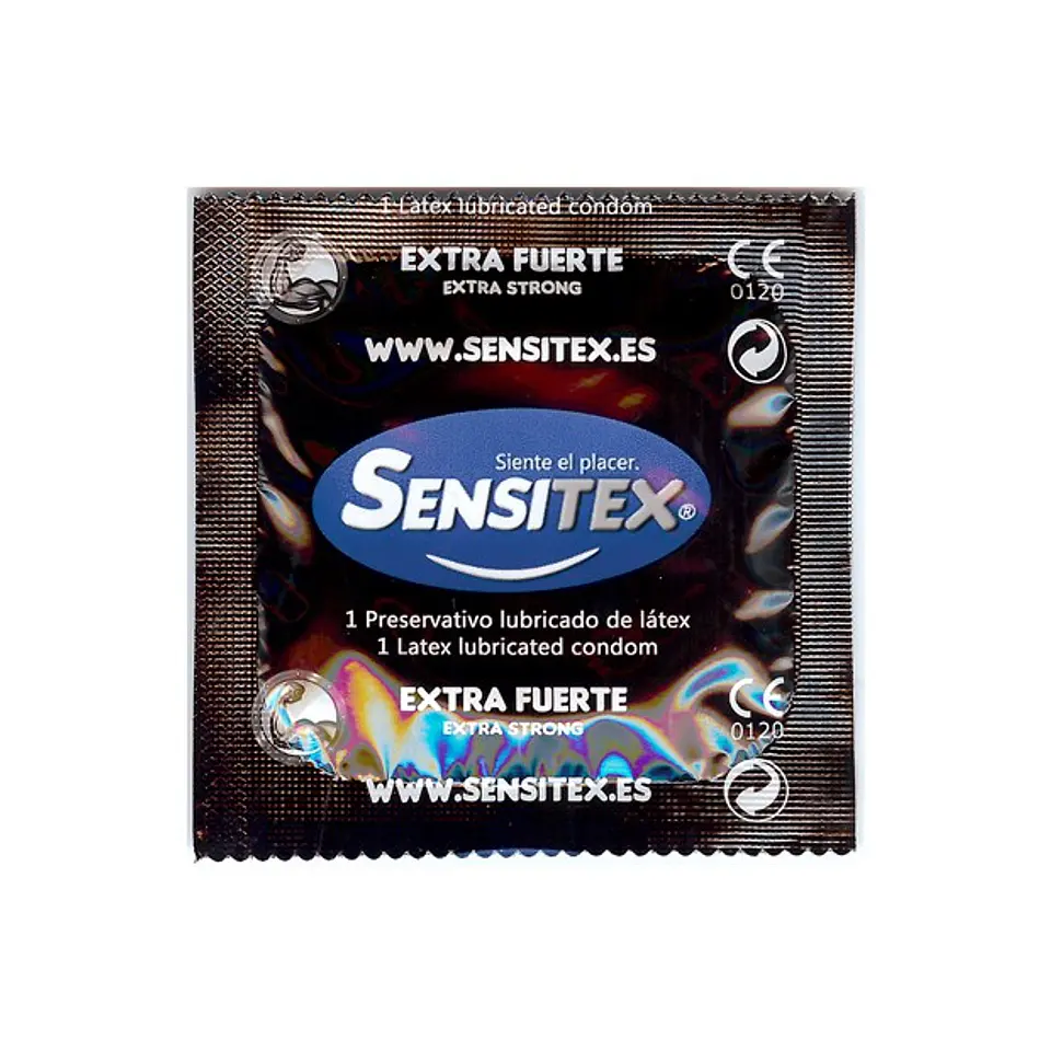 Preservativos Naturais Extra Fortes 100 Unidades Sensitex 1