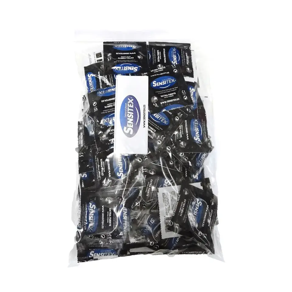 Preservativos Naturais Extra Fortes 100 Unidades Sensitex 2