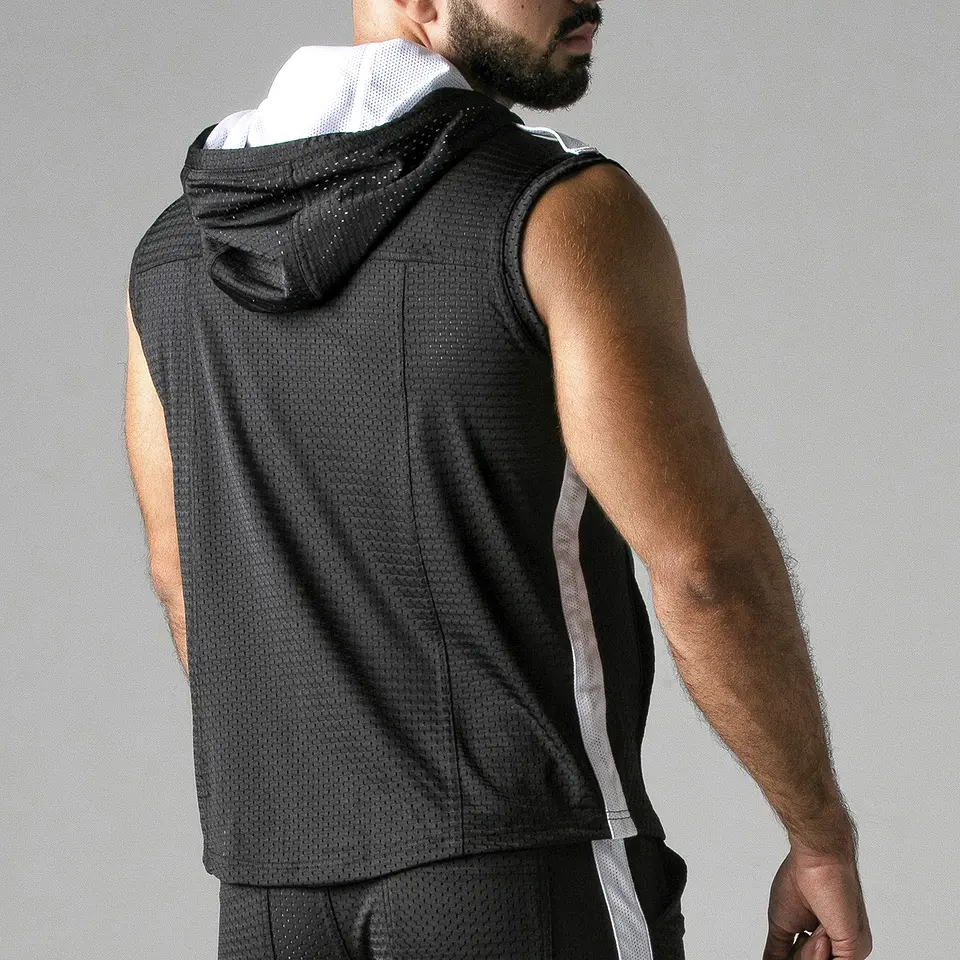 Colete Look At Harder Hoody Branco Locker Gear 2