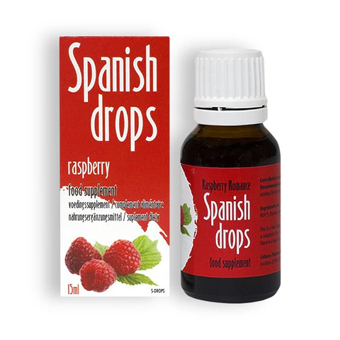 Gotas Spanish Drops Framboesa 15ml Cobeco