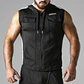 Colete Look At Harder Hoody Branco Locker Gear - Thumbnail 3