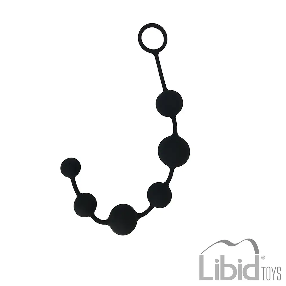 Tira de 6 Pérolas Anais Pamba Preto Intimen 1