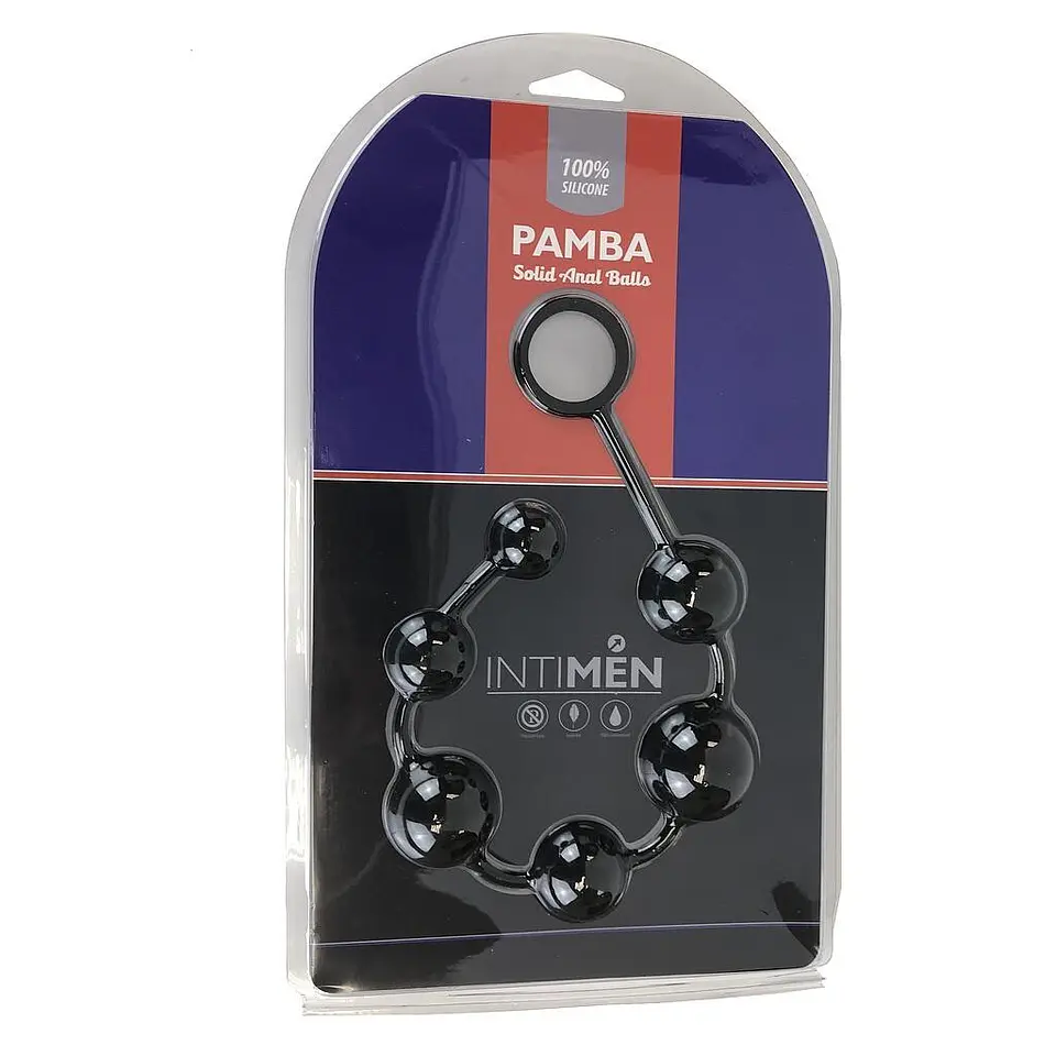 Tira de 6 Pérolas Anais Pamba Preto Intimen 2