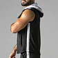 Colete Look At Harder Hoody Branco Locker Gear - Thumbnail 5