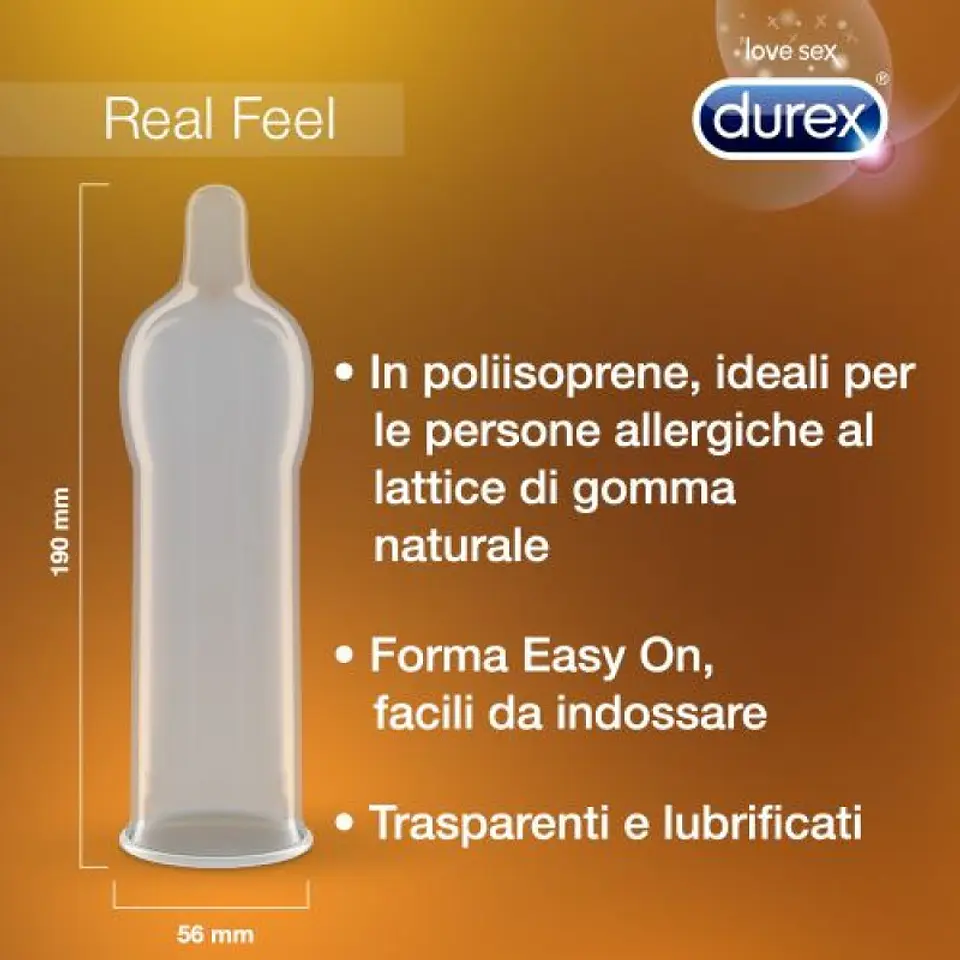 Preservativos Durex Real Feel 6 Unidades 2