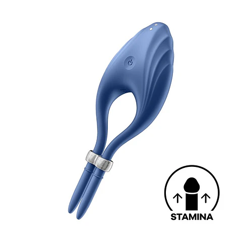 Anel Vibratório Duelist Satisfyer Azul