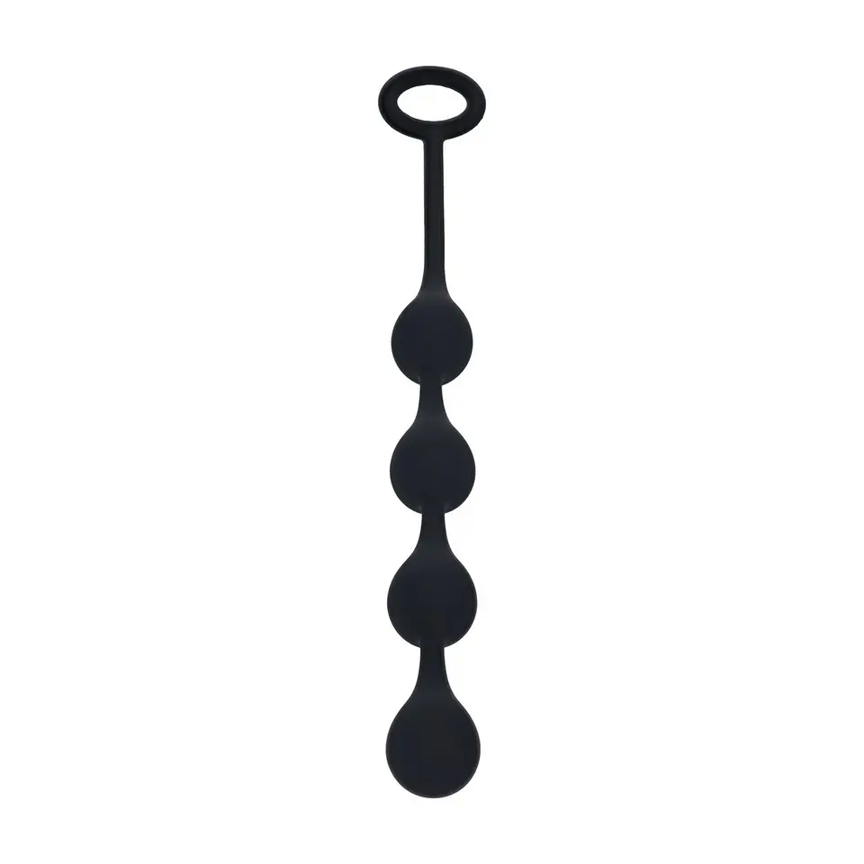 Bolas Anais de Silicone em Forma de Gota de Àgua S 20mm Pretas Levelz 1