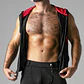 Colete Look At Harder Hoody Vermelho Locker Gear - Thumbnail 6