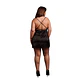 Vestido Open Back Preto Tamanho Queen Le Désir - Thumbnail 5