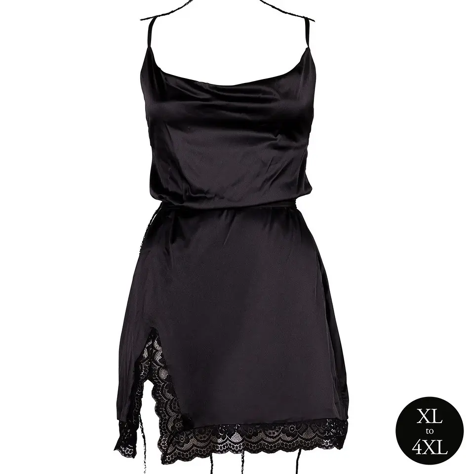 Vestido Open Back Preto Tamanho Queen Le Désir 6