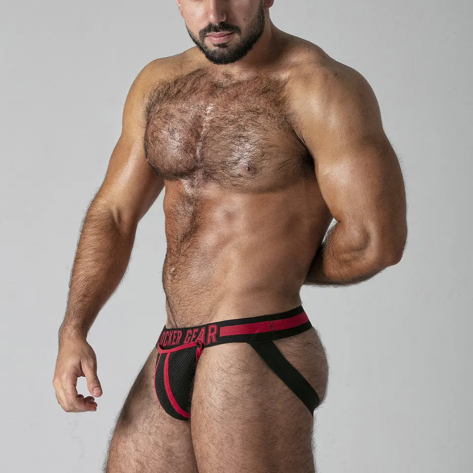 Jockstrap Full Access Locker Gear Vermelho 3