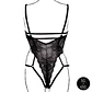 Body Lace Underwired Preto Tamanho Queen Le Désir - Thumbnail 7