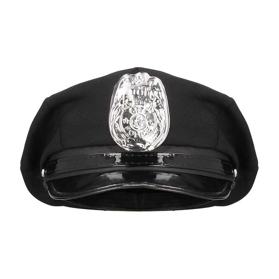 Fantasia de Policia Preto S-Line 4