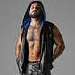 Colete Massive Rude Hoody Azul Locker Gear - Thumbnail 1