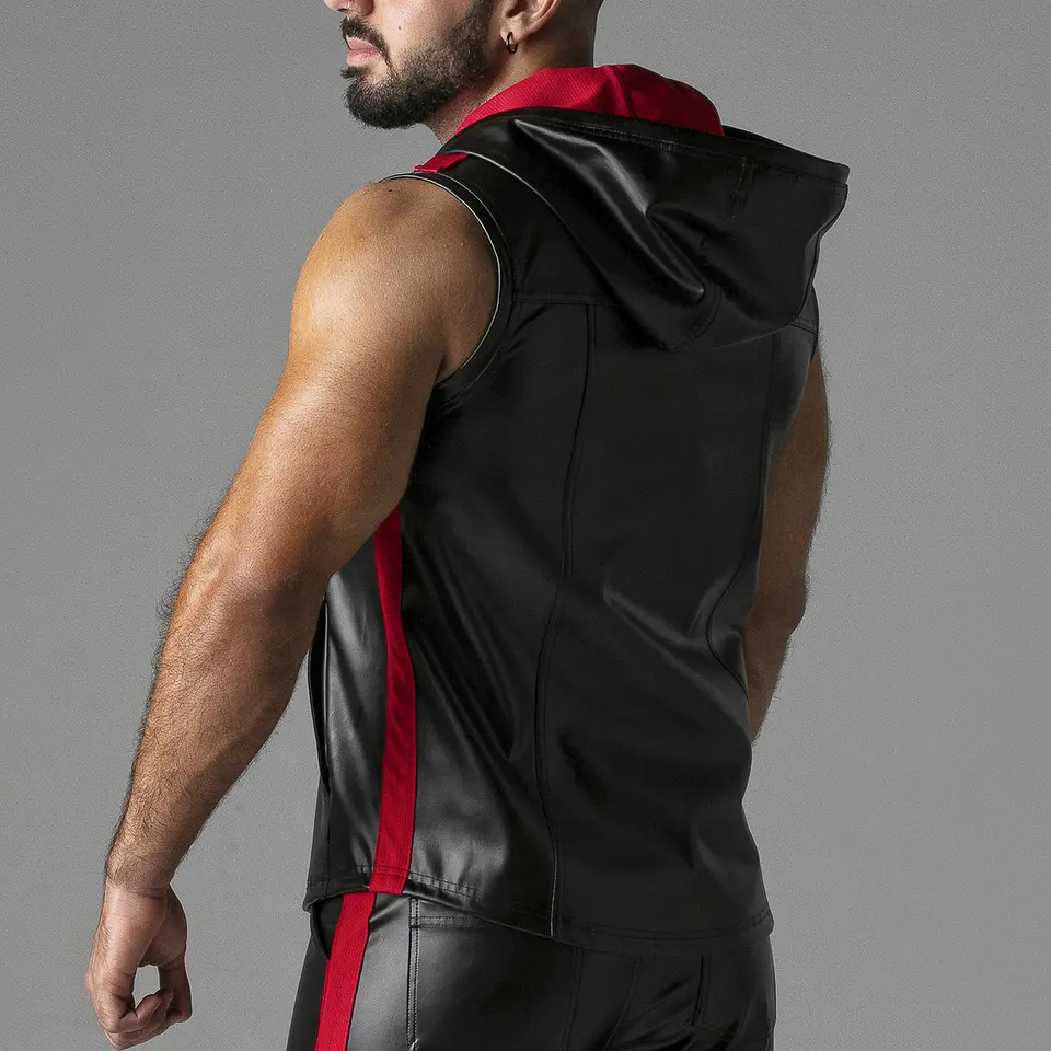 Colete Massive Rude Hoody Vermelho Locker Gear 3