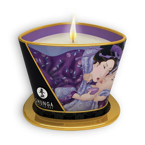 Vela de Massagem Shunga Libido Frutos Exóticos 170ml Shunga Erotic Art