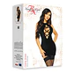 Vestido e Tanga Diana Preto Beauty Night Fashion - Thumbnail 6