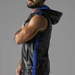 Colete Massive Rude Hoody Azul Locker Gear - Thumbnail 6
