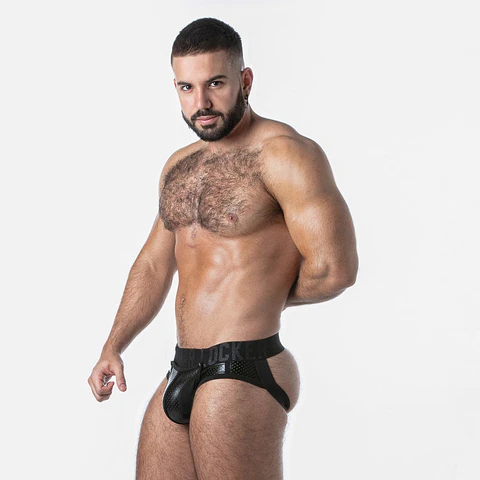Cueca Jock Open Access Locker Gear Preto