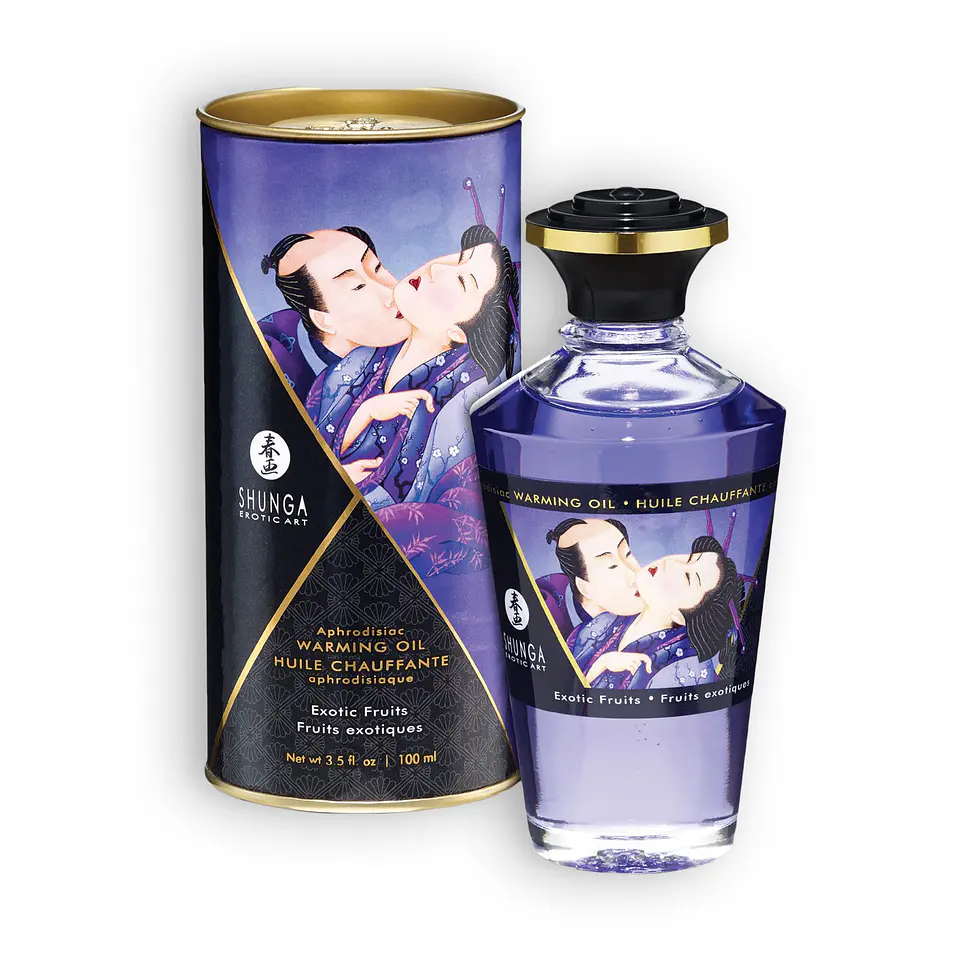 Óleo Afrodisíaco Shunga Frutos Exóticos 100ml Shunga Erotic Art 1