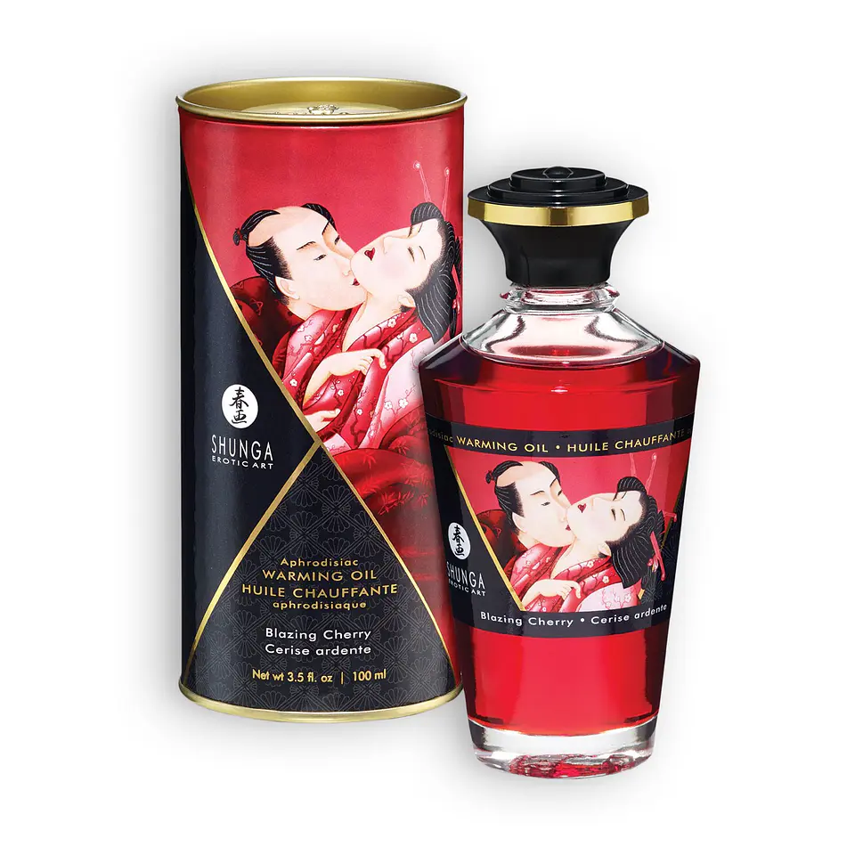 Óleo Afrodisíaco Shunga Cereja 100ml Shunga Erotic Art 1