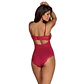 Body Rosalyne Obsessive Bordô - Thumbnail 5