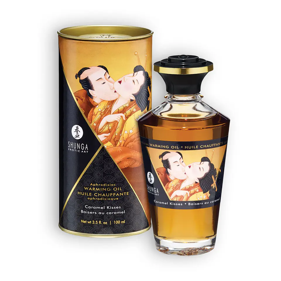 Óleo Afrodisíaco Shunga Caramelo 100ml Shunga Erotic Art 1