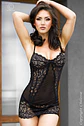 Camisa de Noite e Tanga Chilirose (CR-3020) - Thumbnail 2