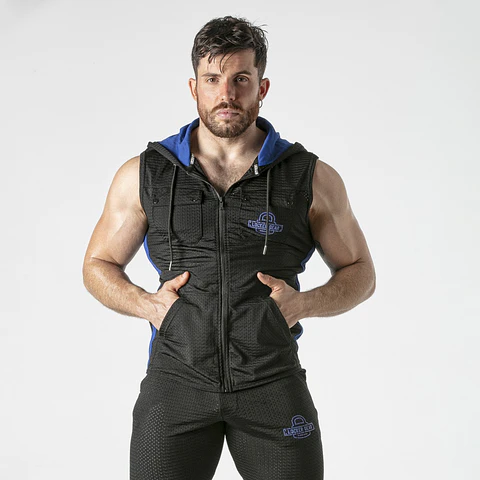 Colete Hoody Azul Locker Gear
