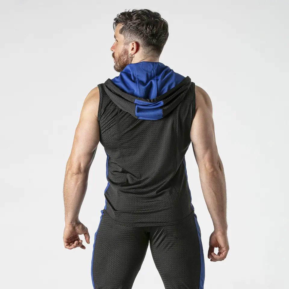 Colete Hoody Azul Locker Gear 2