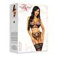 Conjunto de 3 Peças Joanna Preto Beauty Night Fashion - Thumbnail 7