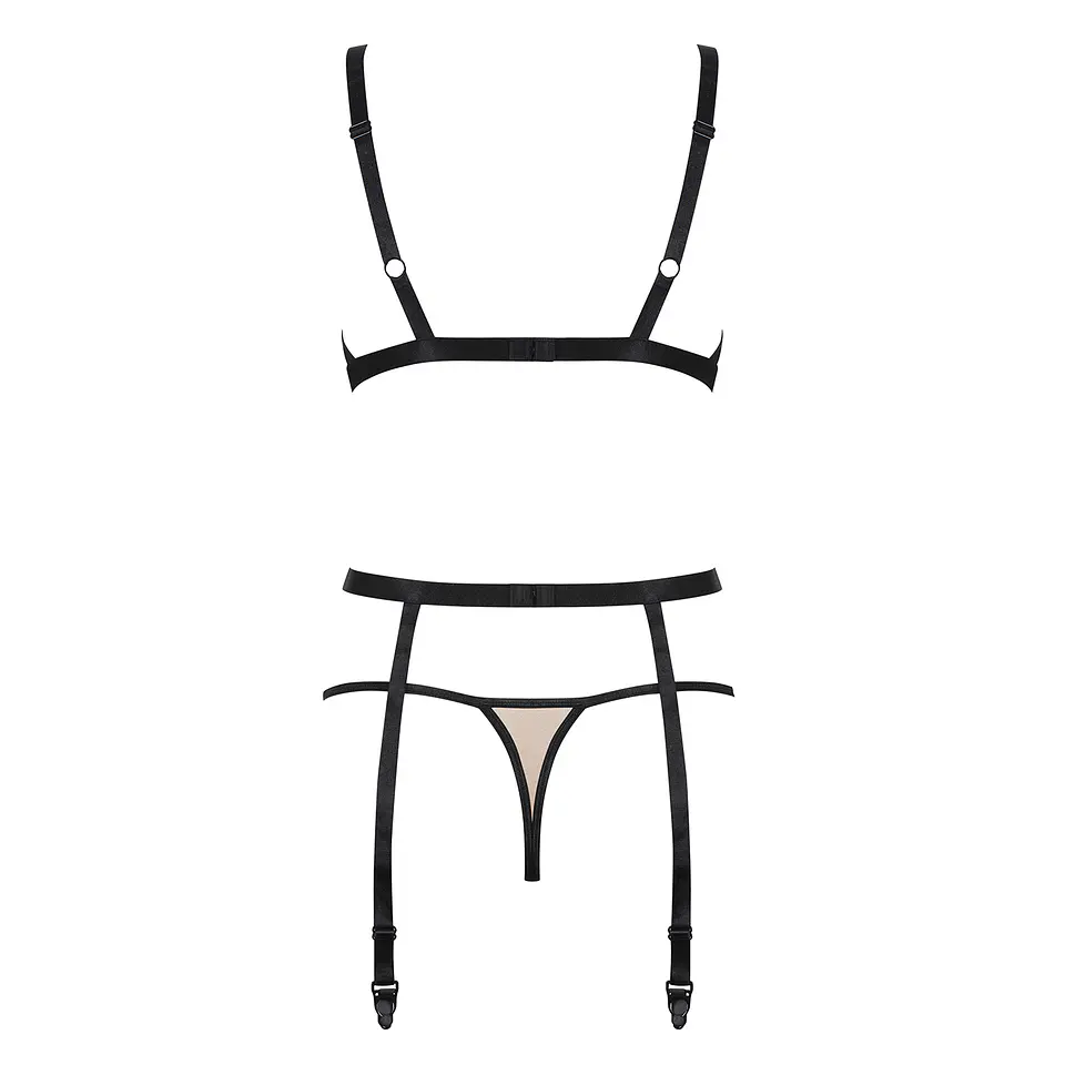 Conjunto Nudelia Obsessive Preto 4