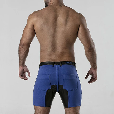Calção Perneira 5 Pocket Chap Short Azul Locker Gear