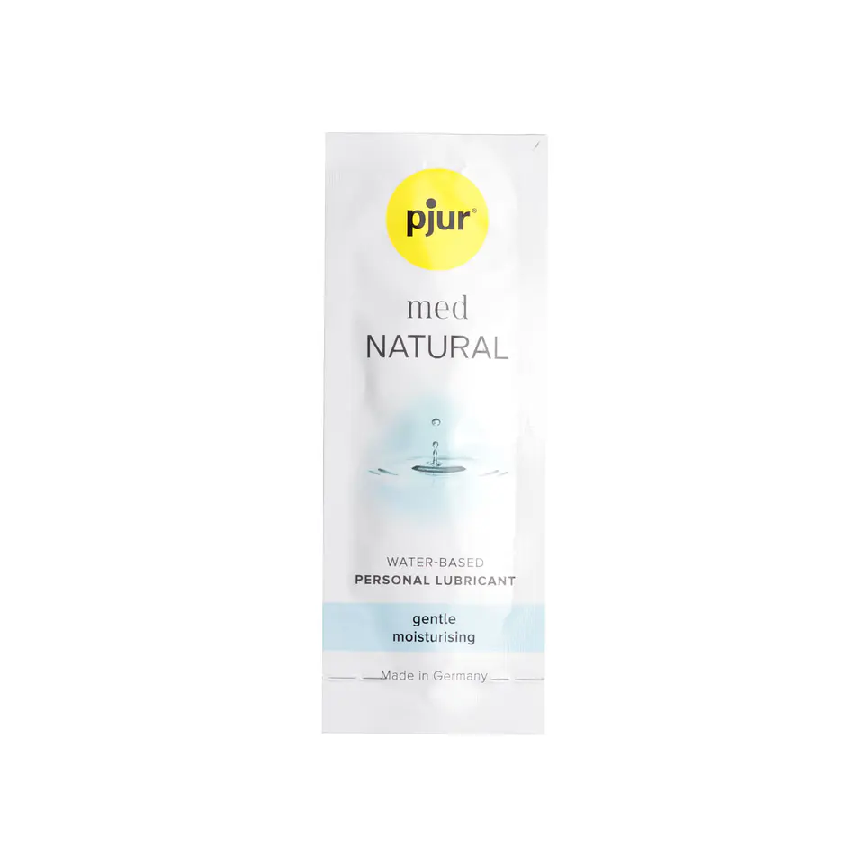 Pjur Lubrificante Med Natural à Base de Água 2 ML 1