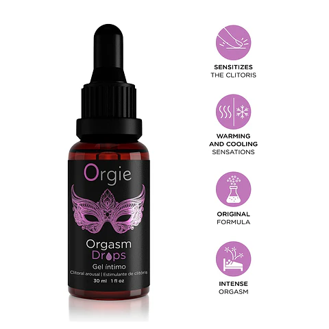 Gotas Orgasm Drops 30ml Orgie
