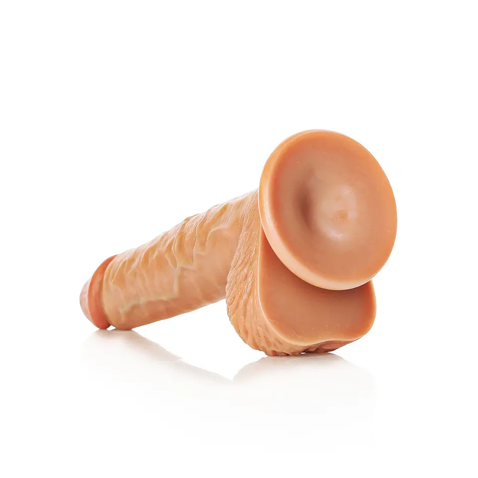 Dildo Realista com Testículos Straight 8 /20.5 CM Realrock 5