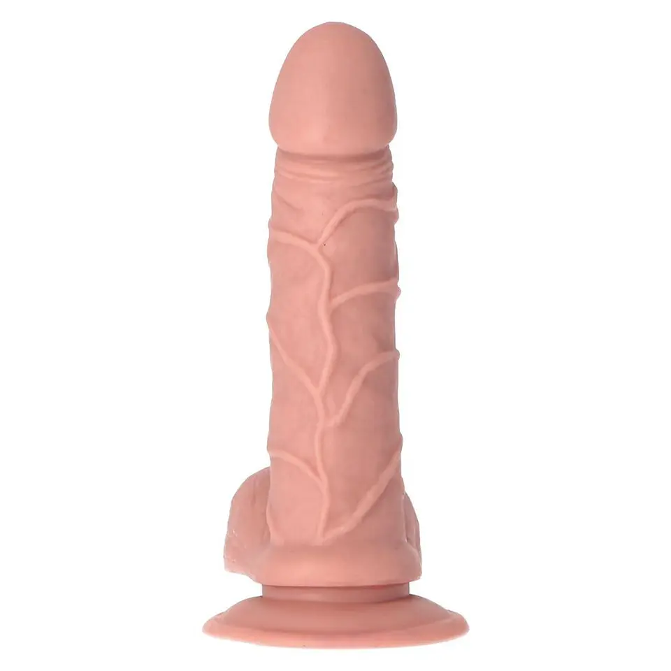 Dildo Realista Emilio Pink 19 CM Made In Italy 4