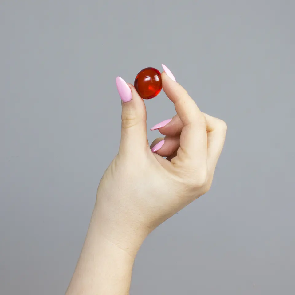 Bolas Lubrificantes Beijáveis Brazilian Balls Sabor a Cereja 6 X 4gr Secret Play 2