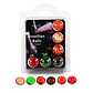Bolas Lubrificantes Beijáveis Brazilian Balls Multisabores 6 X 4gr Secret Play - Thumbnail 2