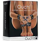 Algemas para os Pulsos e Tornozelos Ouch! Leather Hand and Leg Cuffs Pretas - Thumbnail 2
