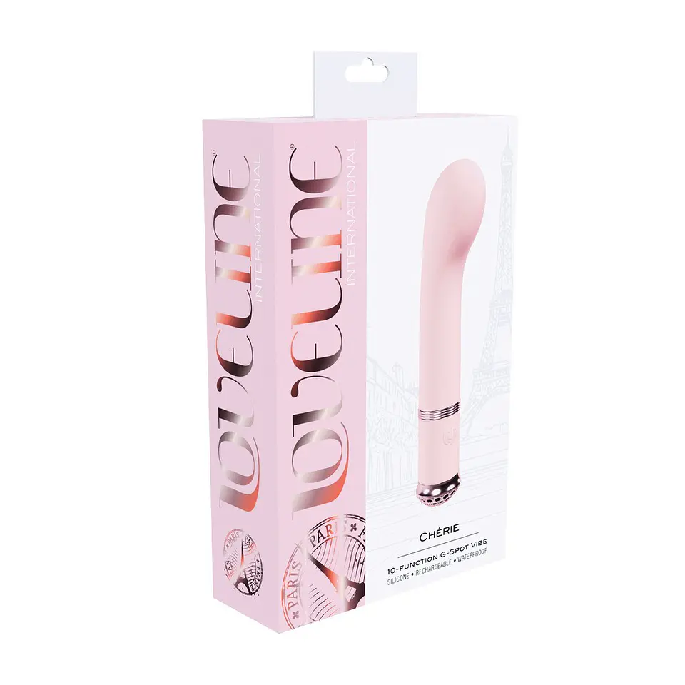 Vibrador Cherie G-Spot Vibe Rosa Loveline 2
