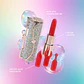 Vibrador com 4 Acessórios Sparkle Lipstick Iridescent Loveline - Thumbnail 1