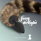 Plug Anal com Cauda Foxy Delight Silicone Crushious - Thumbnail 1