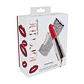 Vibrador com 4 Acessórios Diamond Lipstick Iridescent Loveline - Thumbnail 2